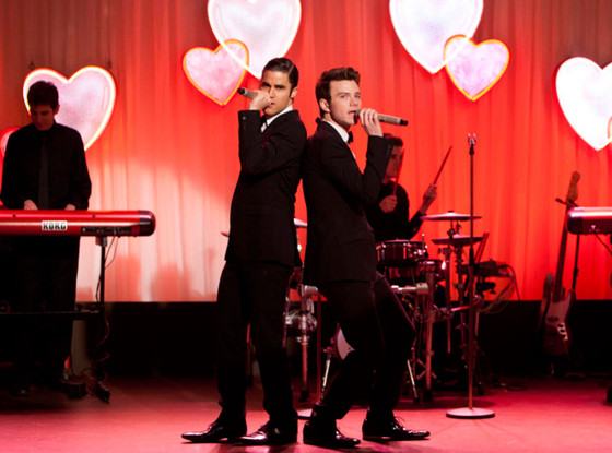 Glee, Darren Criss, Chris Colfer Glee, Darren Criss, Chris Colfer